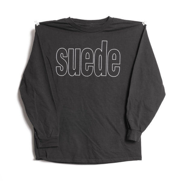 Suede Long Sleeve Tee