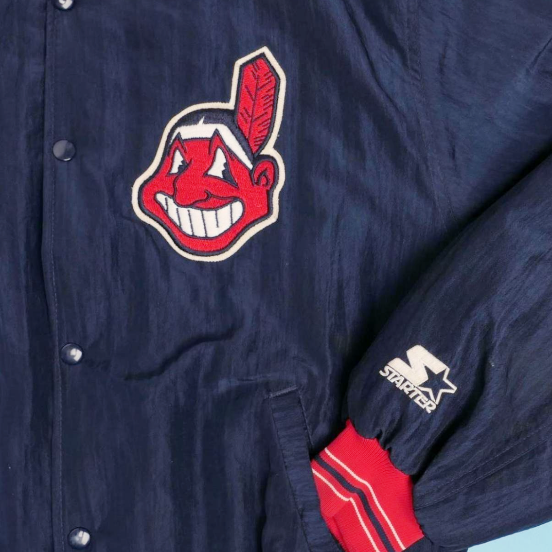 Vintage Cleveland Indians Starter Jacket