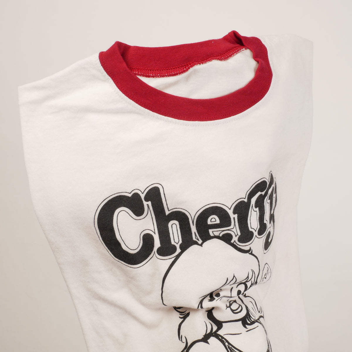 Cherry Comix Ringer Tee