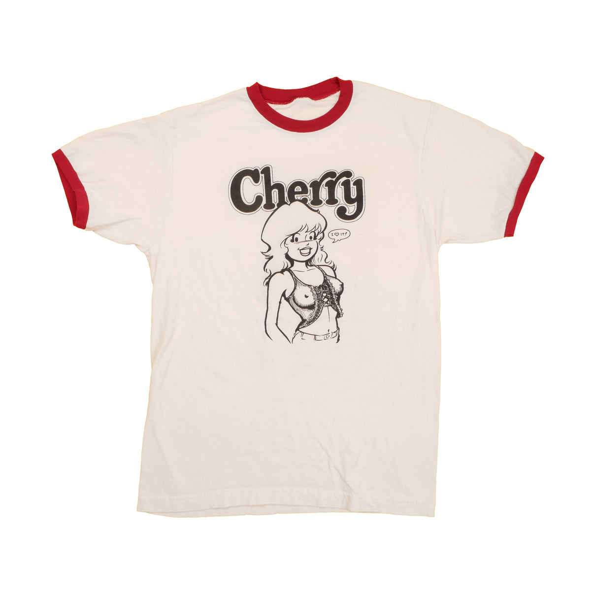 Cherry Comix Ringer Tee