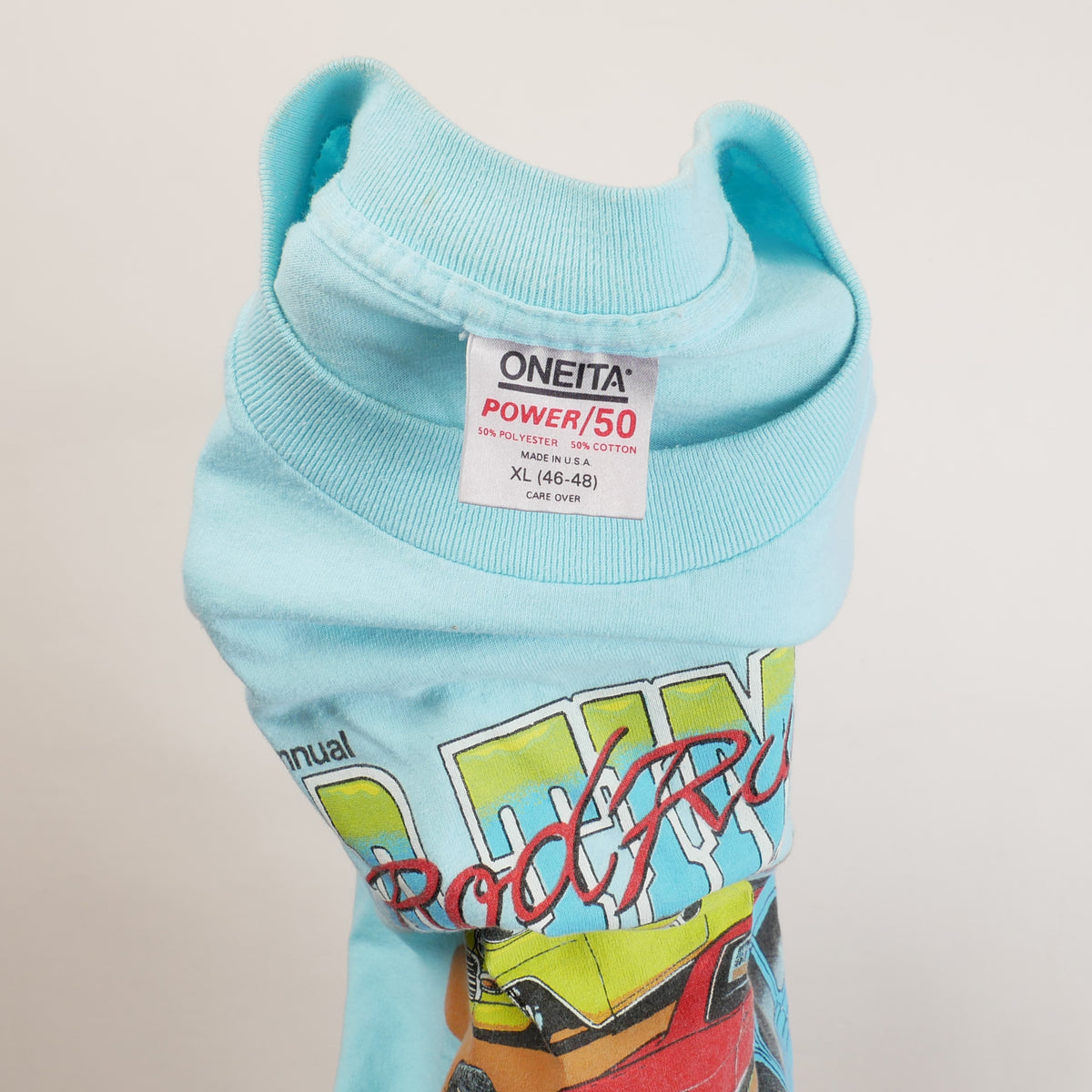 Vintage Old Timers Rod Run 1990 Tee