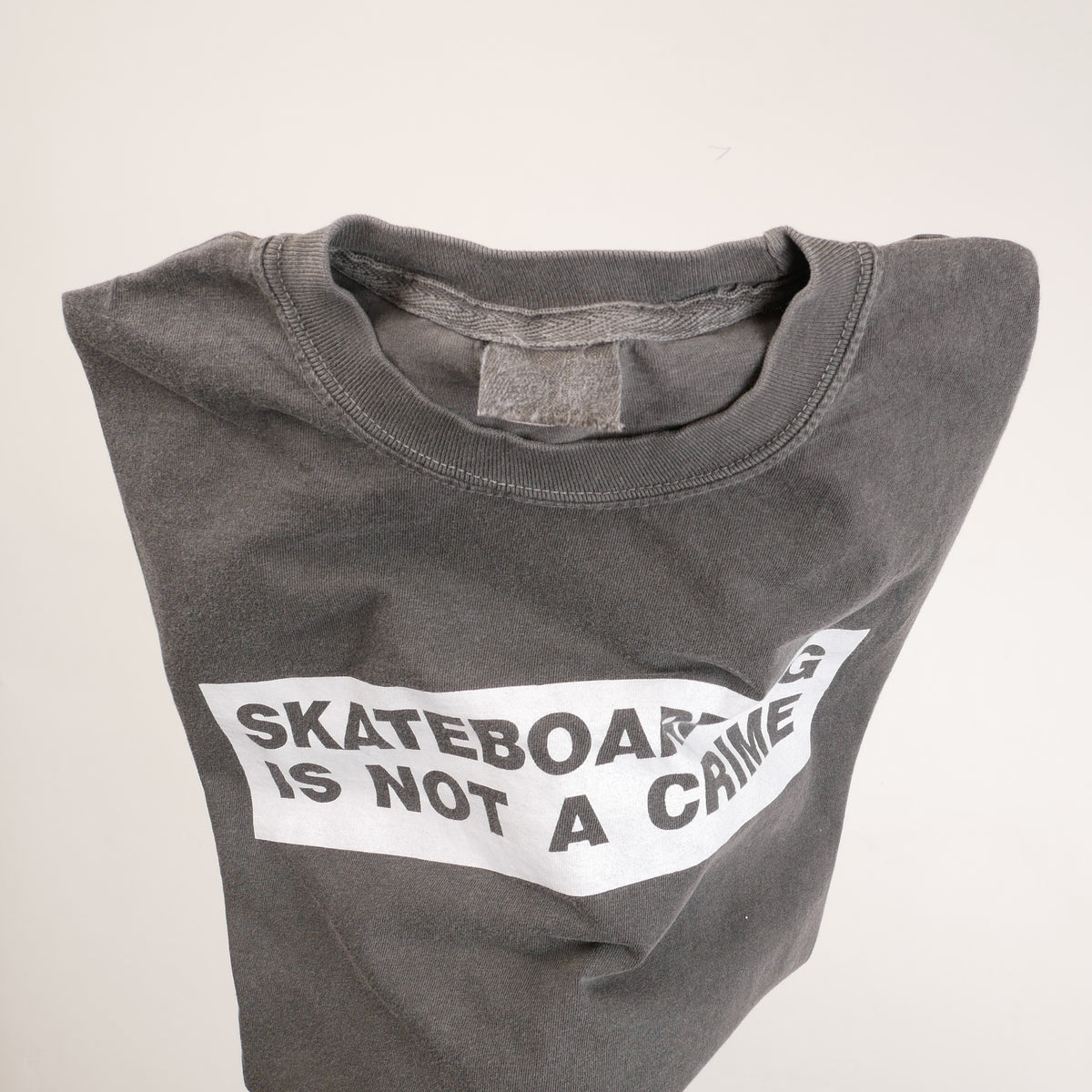 Skateboarding Is Not A Crime Tee