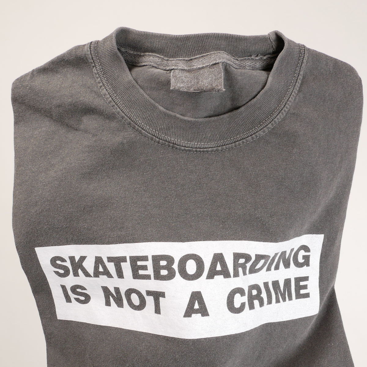 Skateboarding Is Not A Crime Tee