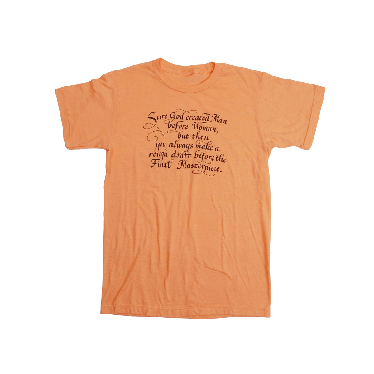 God Created Man Tee