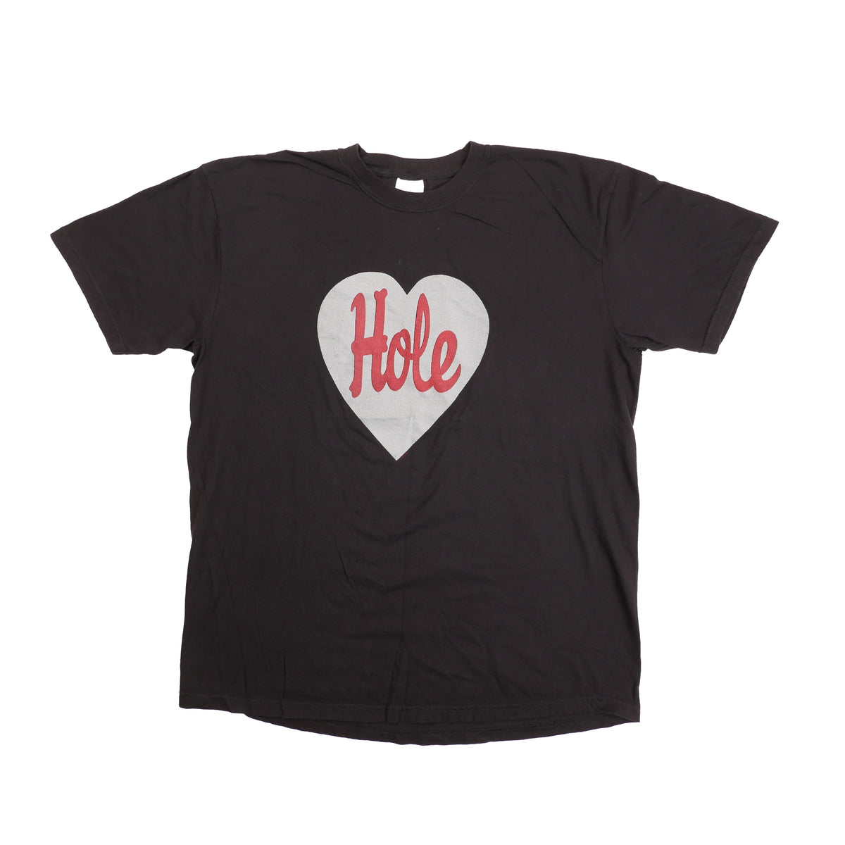 Hole Glitter Heart Tee