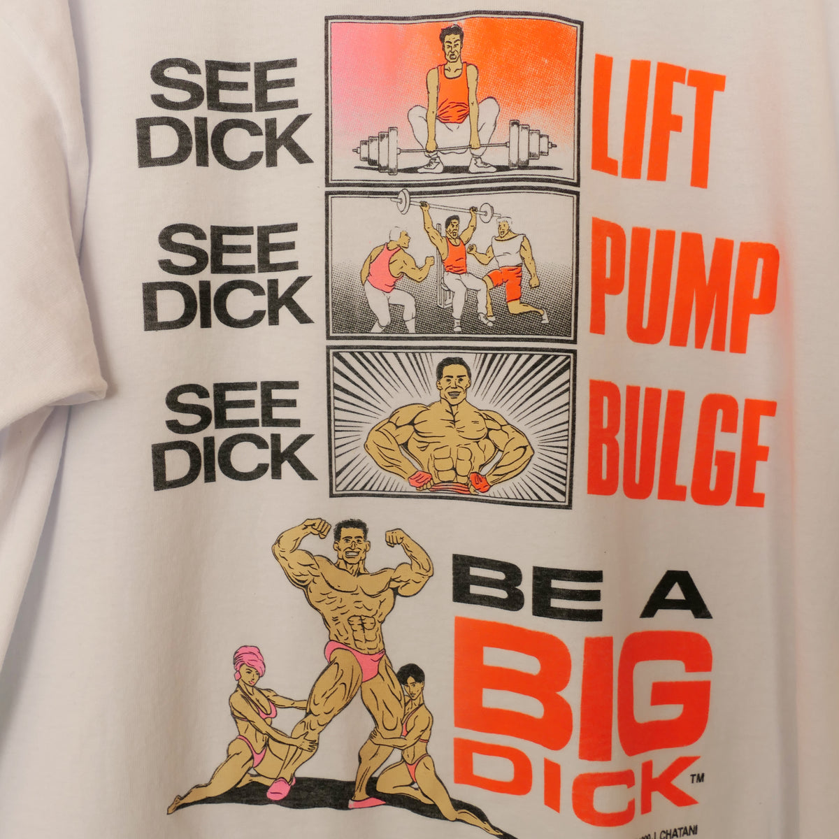 Be A Big Dick Gym Tee