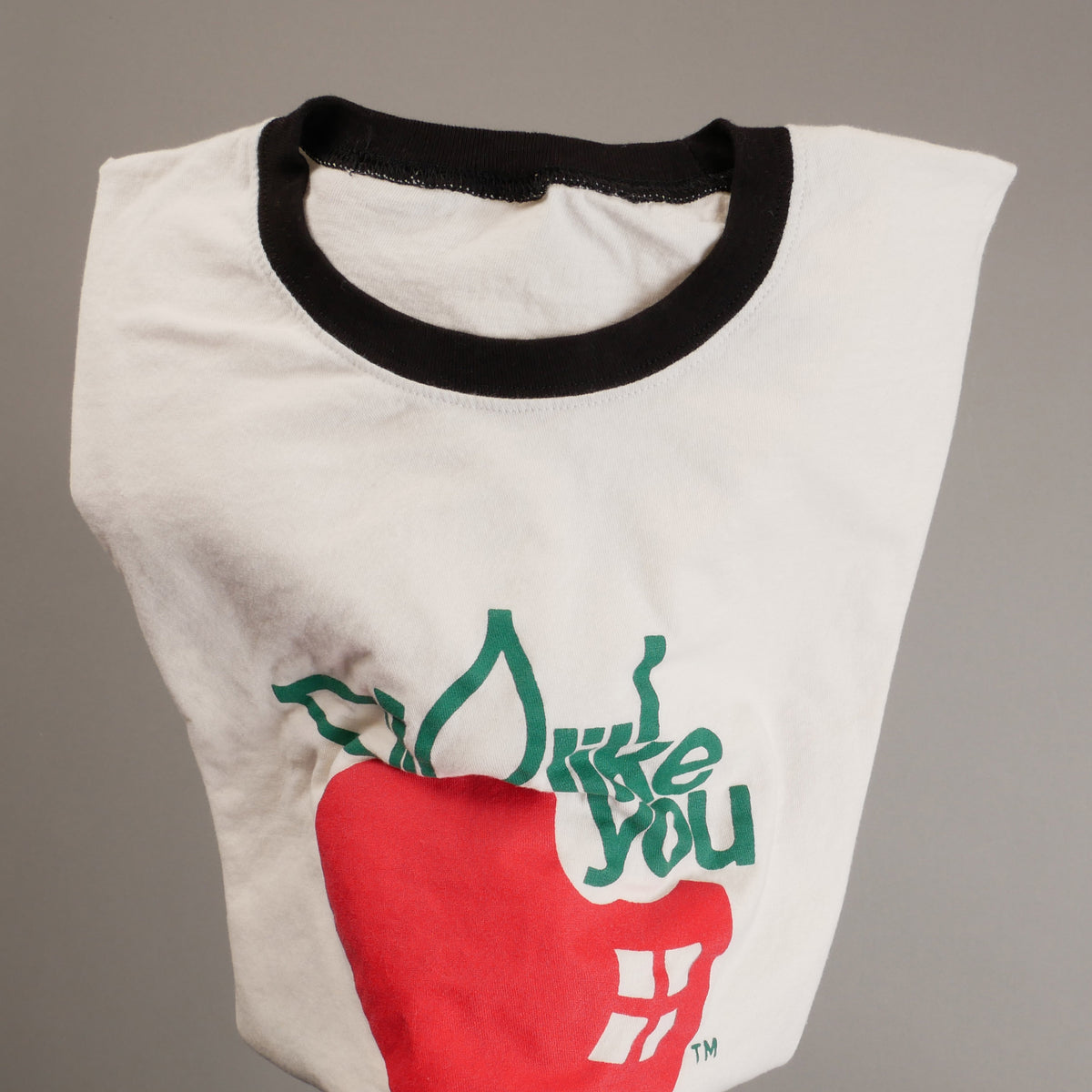 I Like You Apple Ringer Tee