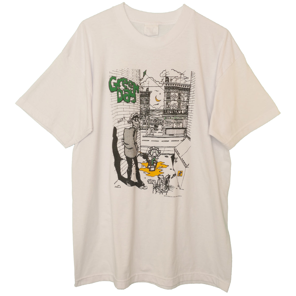 Green Day Alley Cat Tee
