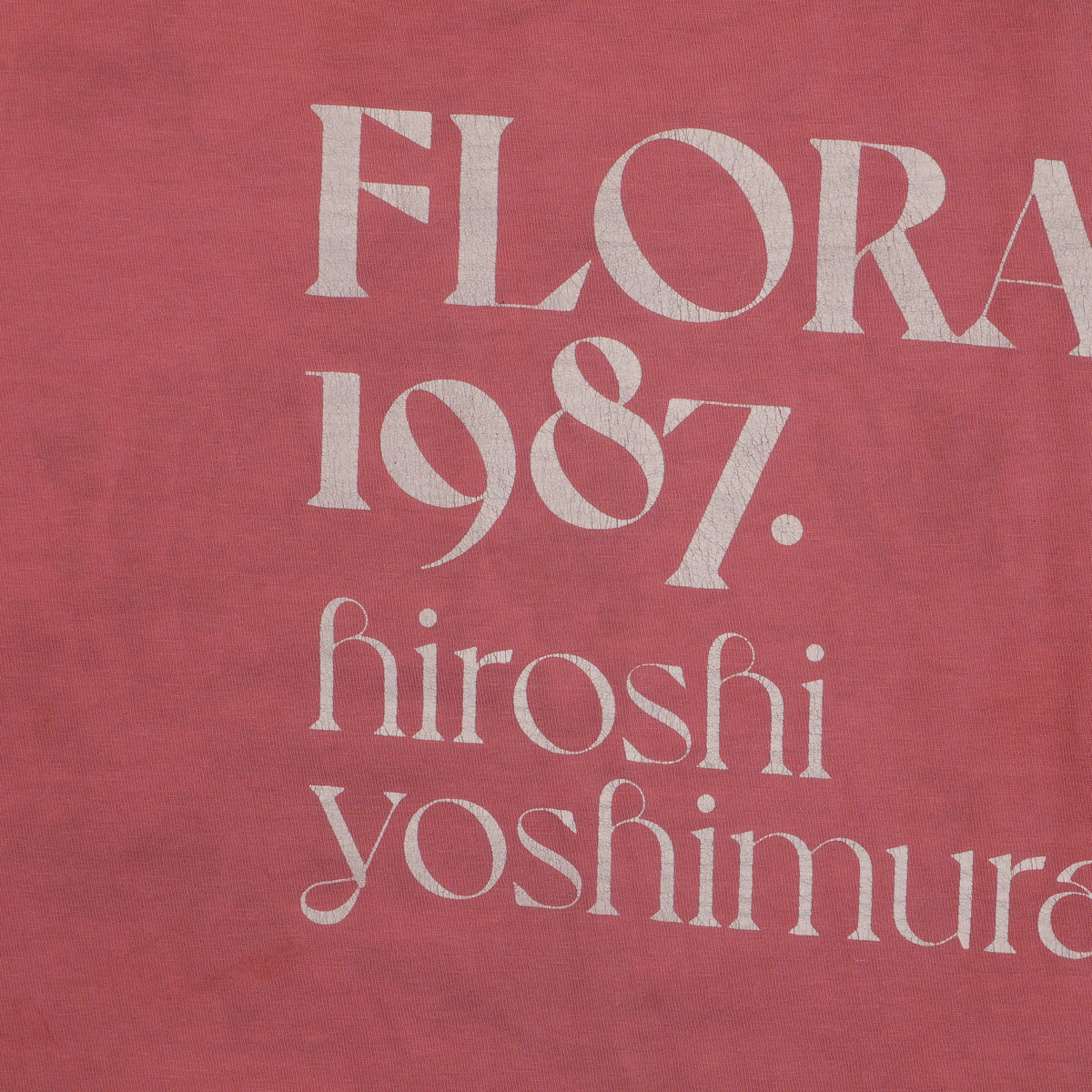 Hiroshi Yoshimura Flora Tee