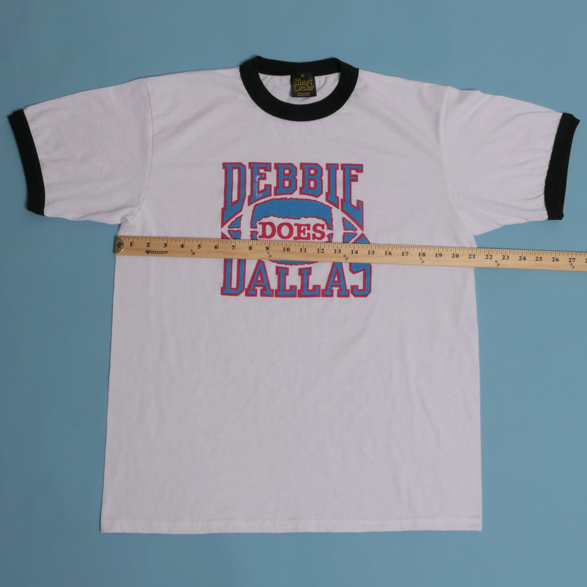 Debbie Does Dallas Ringer Tee