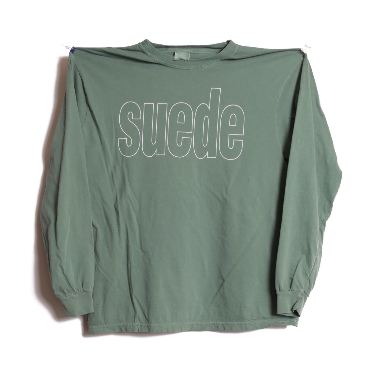 Suede Long Sleeve Tee