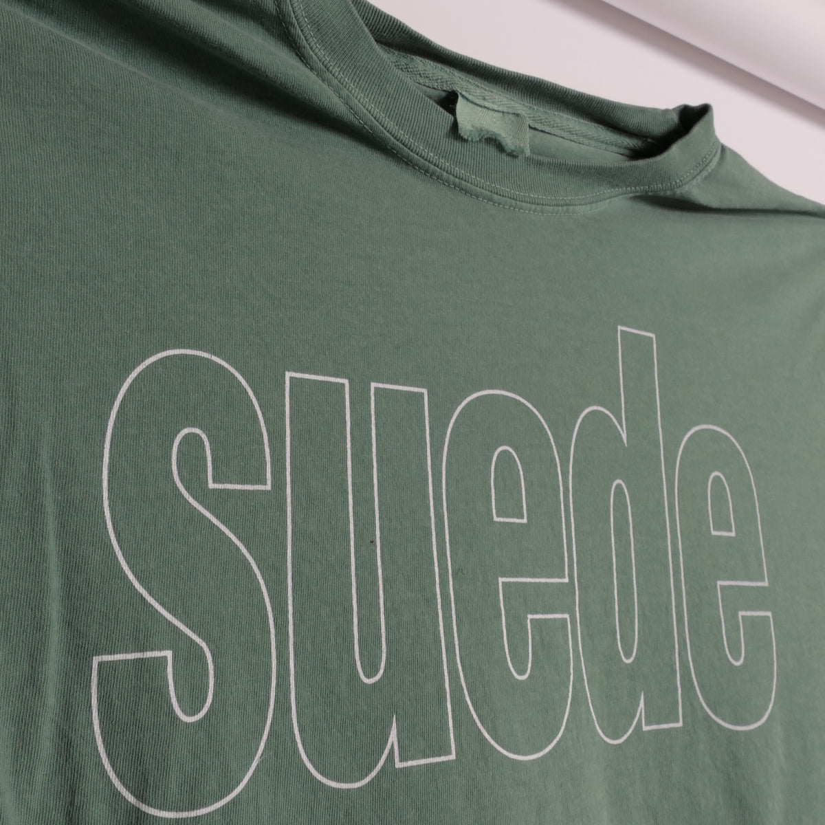 Suede Long Sleeve Tee