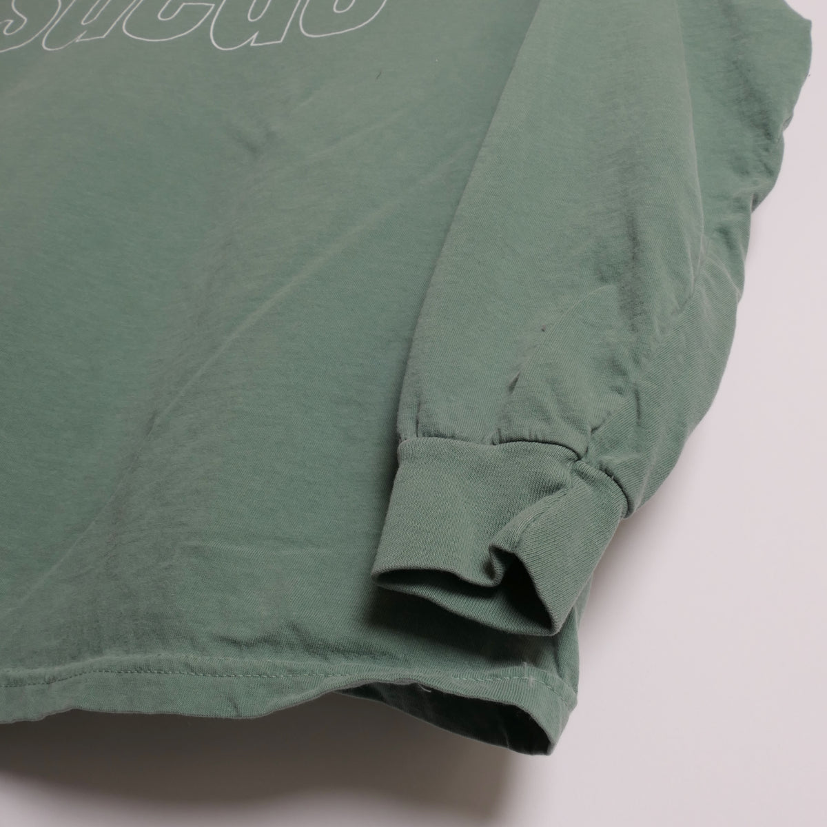 Suede Long Sleeve Tee