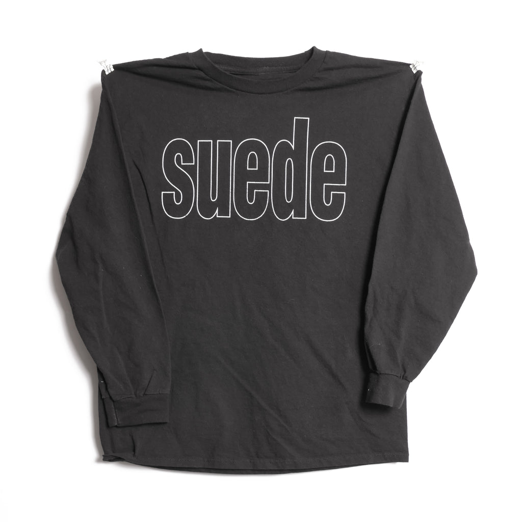 Suede Long Sleeve Tee