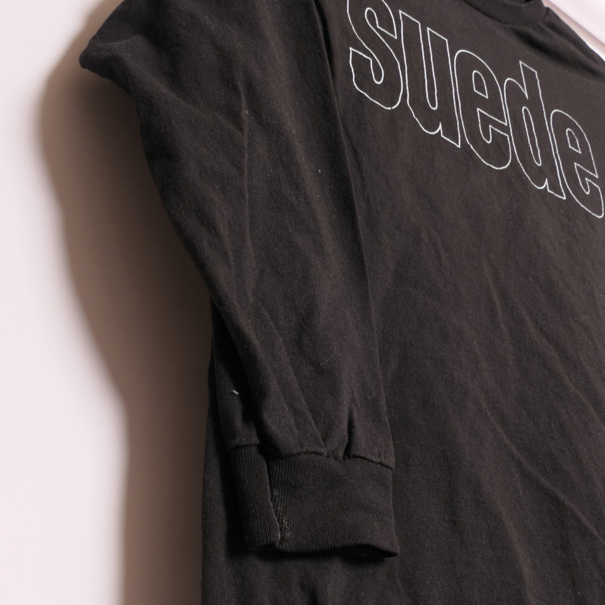 Suede Long Sleeve Tee