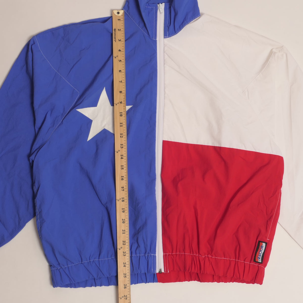 Texas Flag Windbreaker Jacket