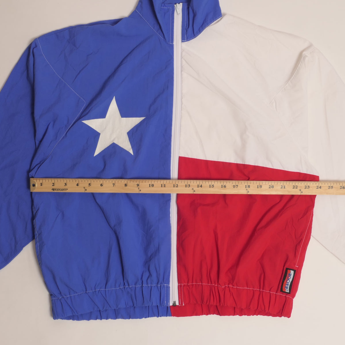Texas Flag Windbreaker Jacket