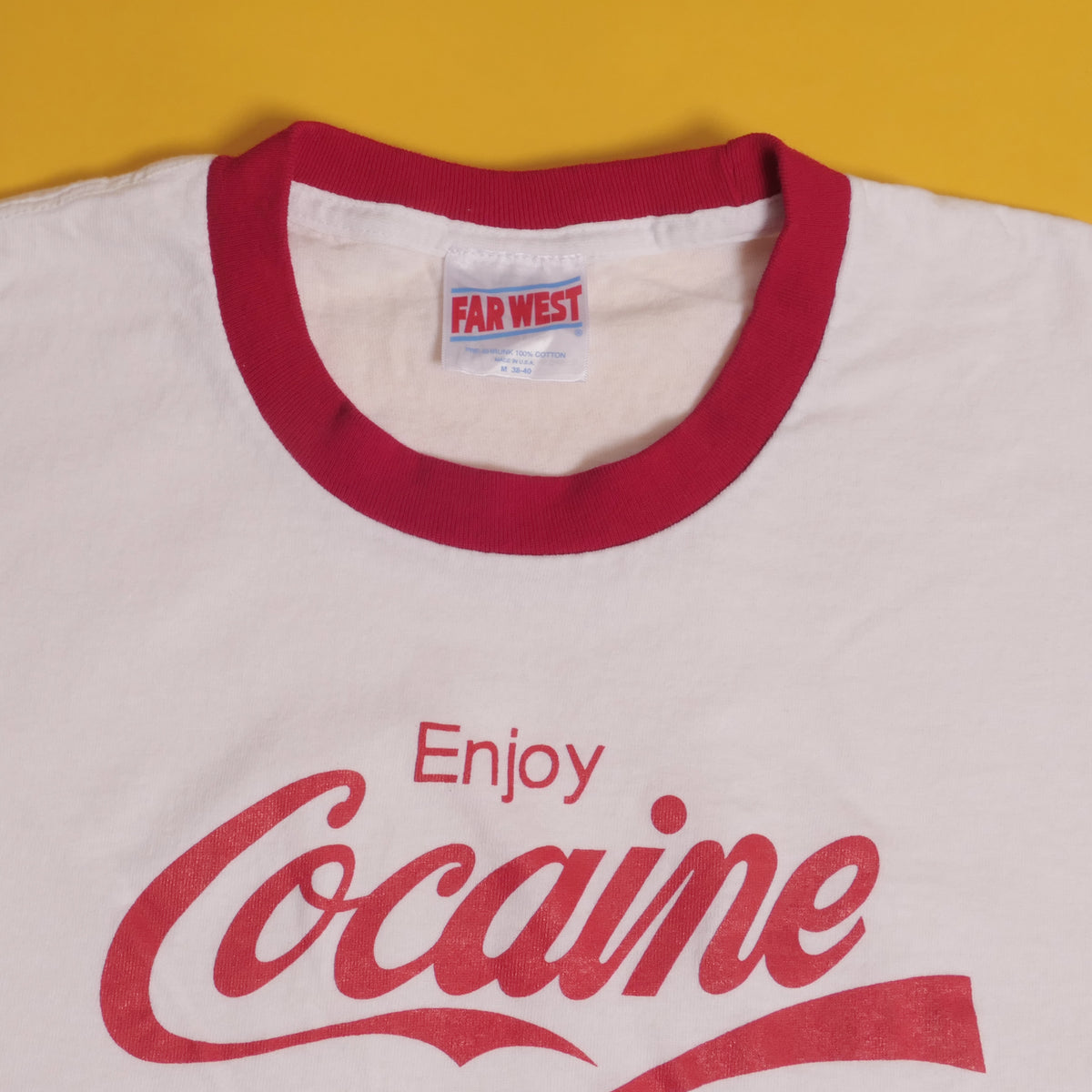 Enjoy Coke Ringer Tee