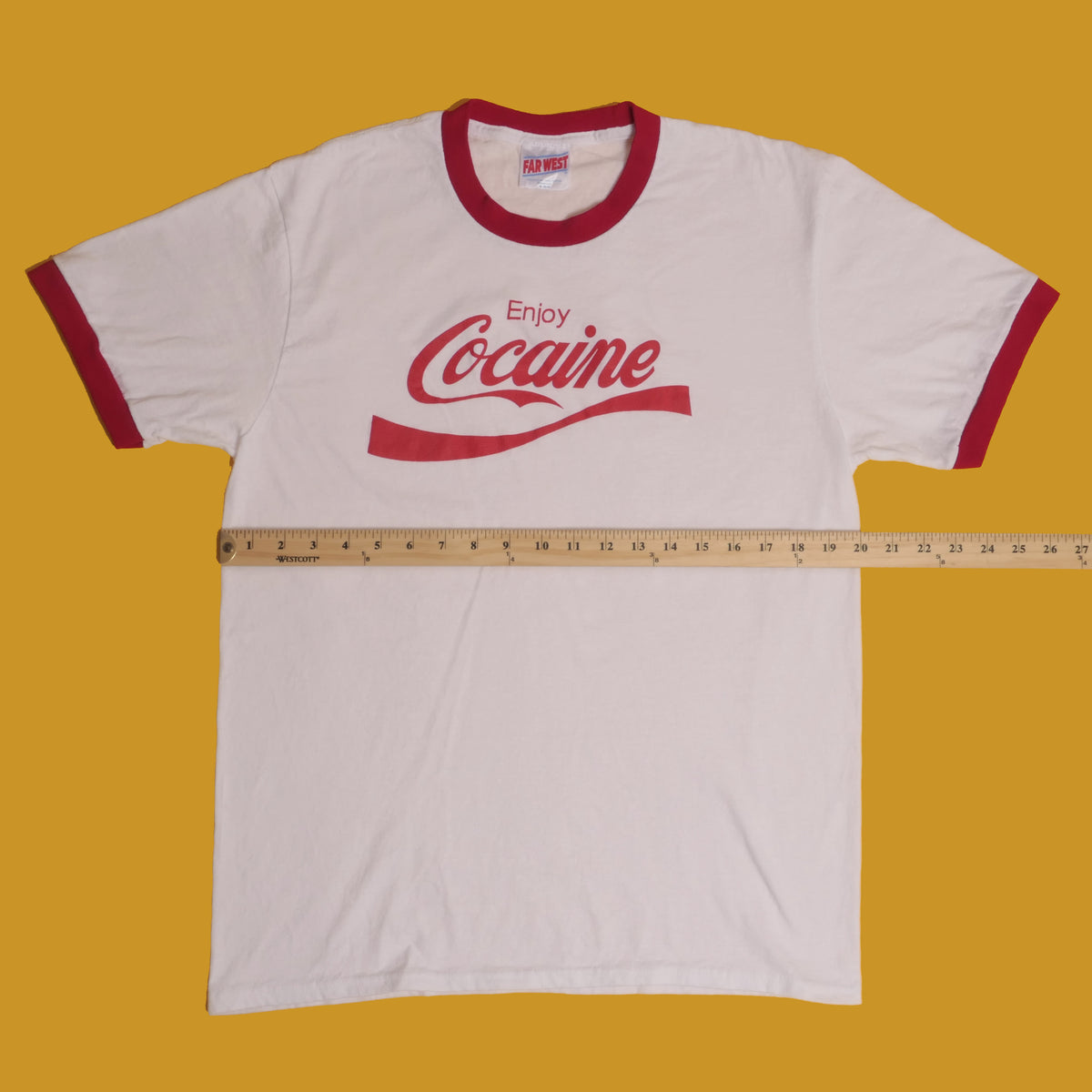 Enjoy Coke Ringer Tee