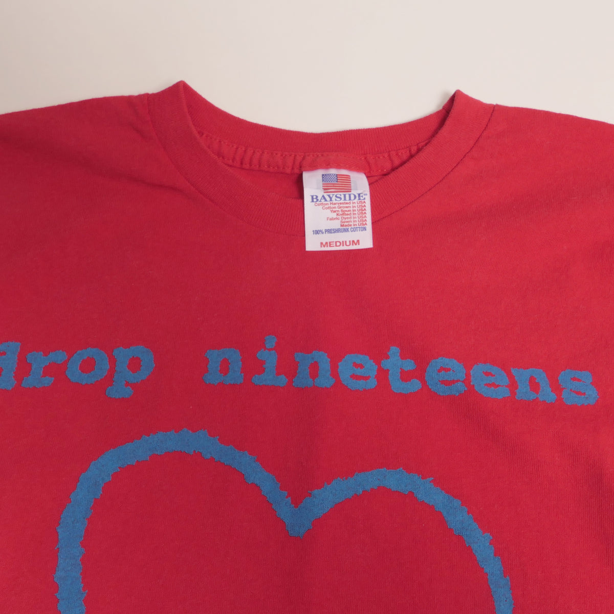 Drop Nineteens Long Sleeve Tee