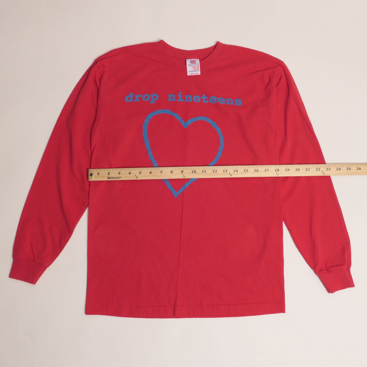 Drop Nineteens Long Sleeve Tee