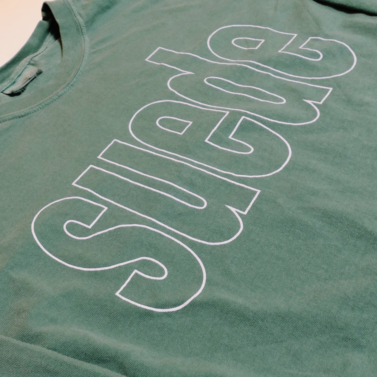 Suede Long Sleeve Tee