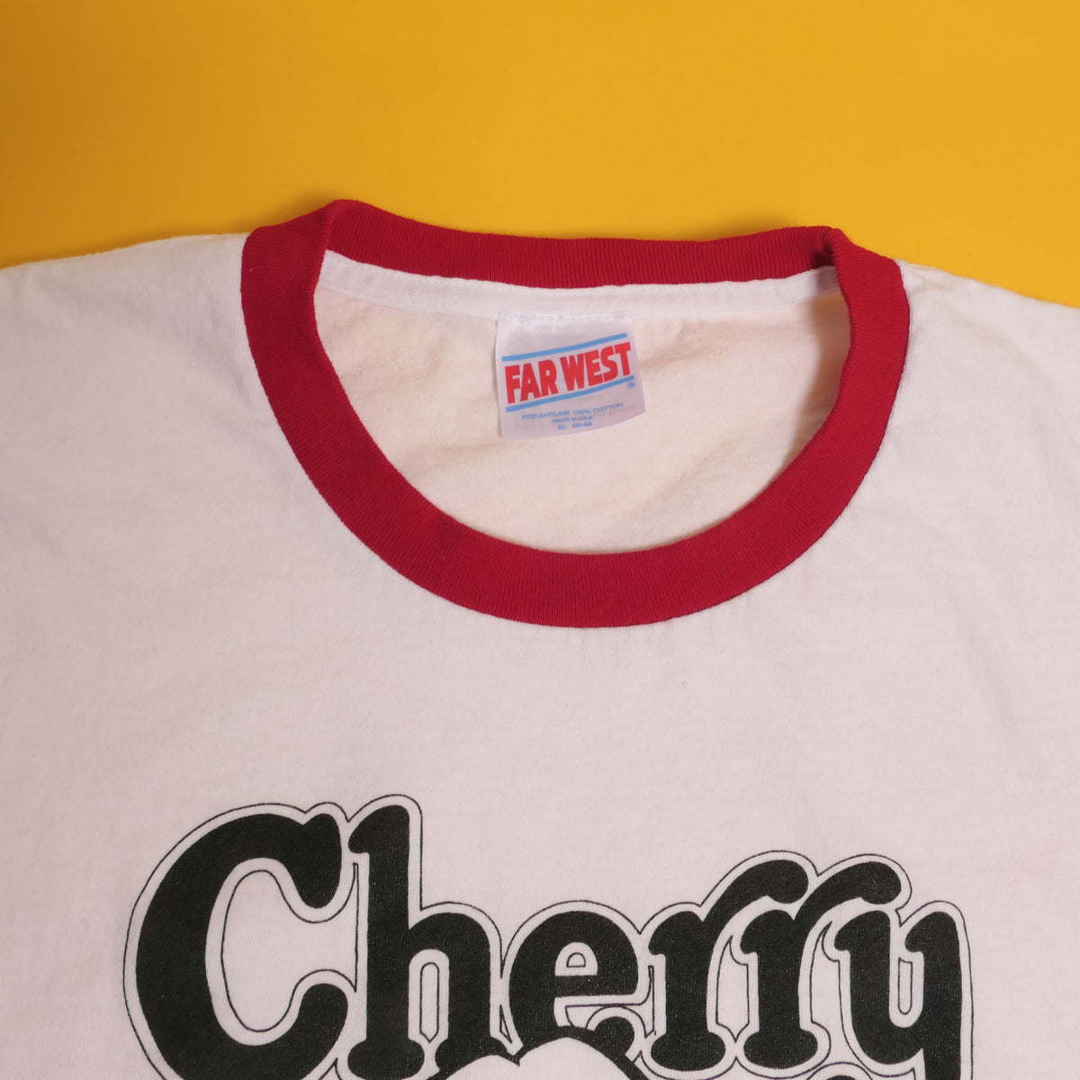 Cherry Comix Ringer Tee