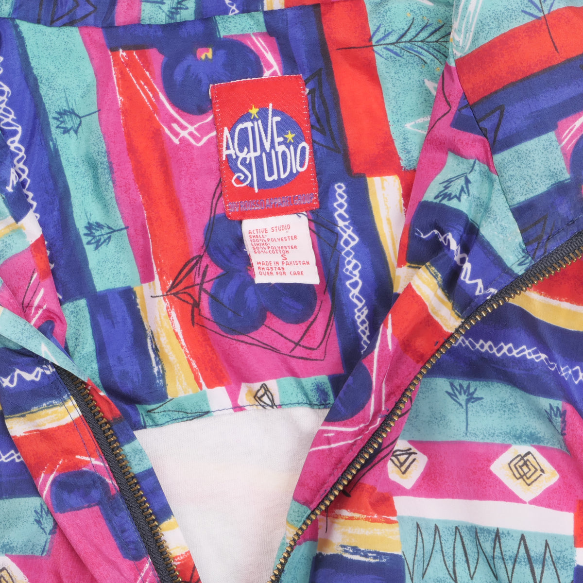 Vintage Active Studio Windbreaker Jacket