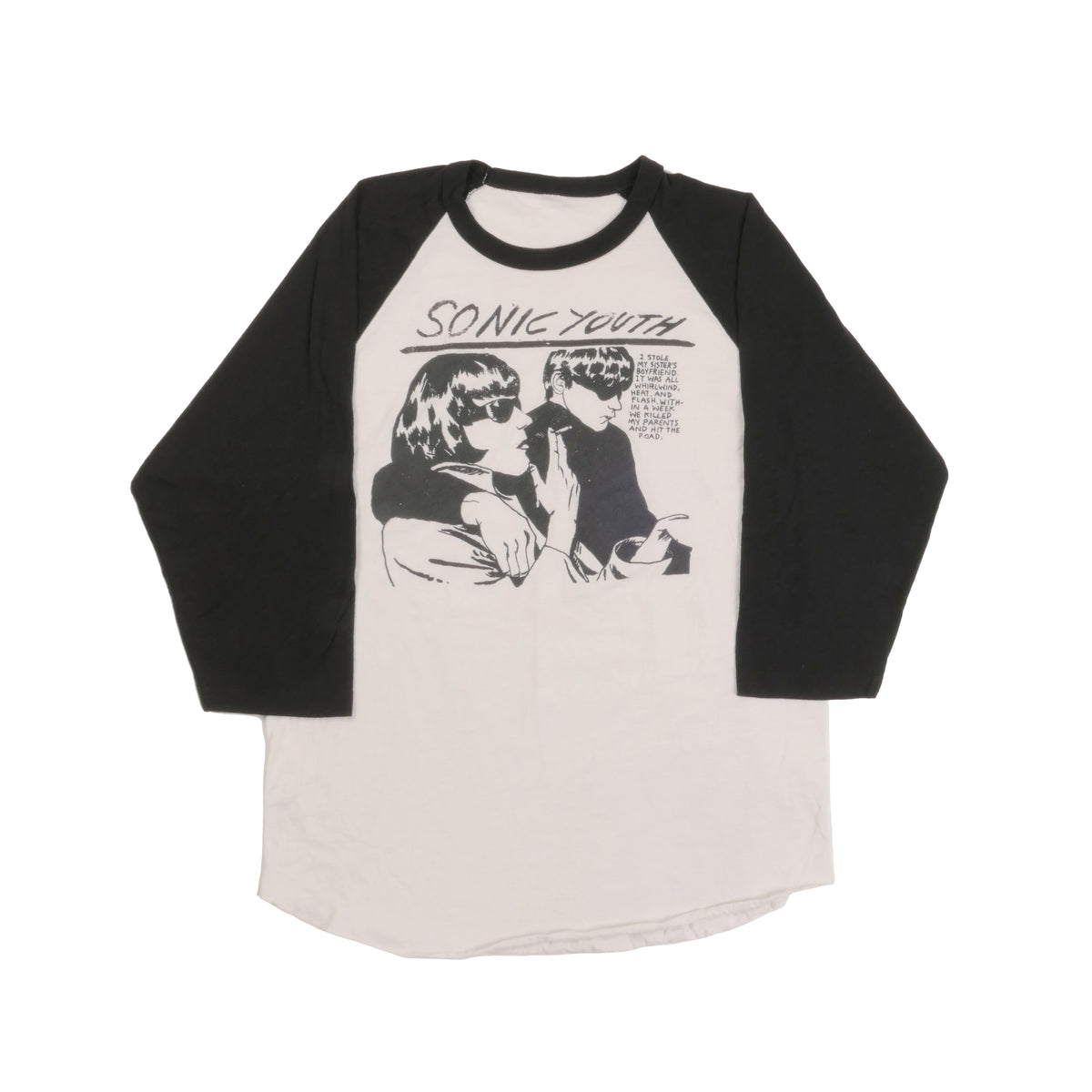 Sonic Youth Raglan Tee