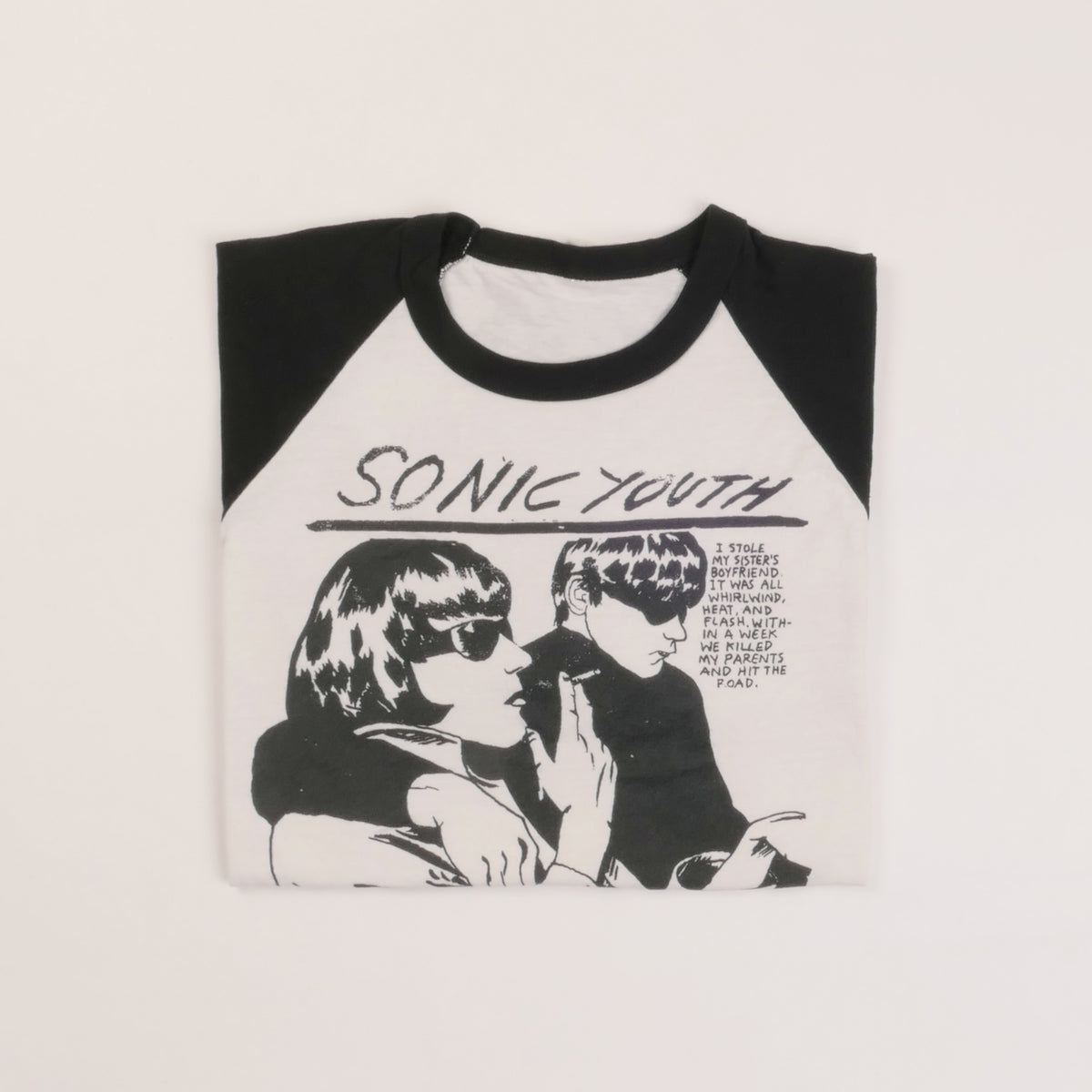 Sonic Youth Raglan Tee