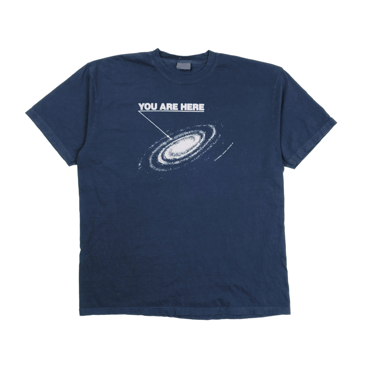 You Are Here Milky Way Galaxy Tee