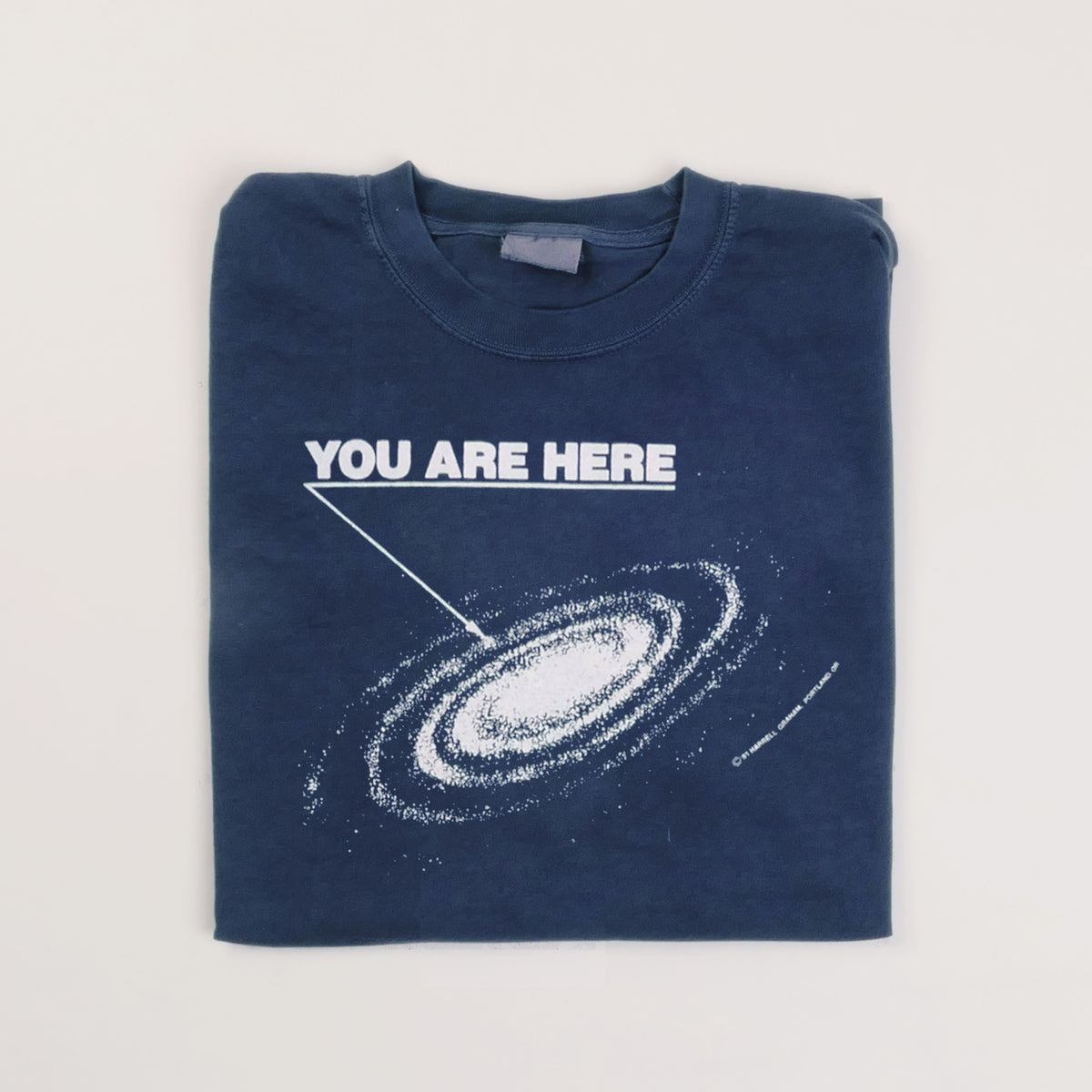 You Are Here Milky Way Galaxy Tee
