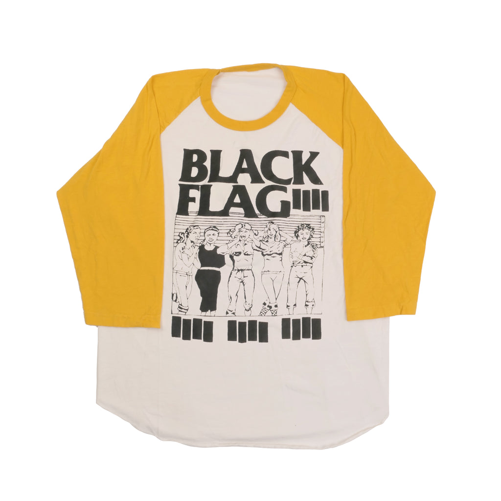 Black Flag Raglan Tee - Public Laundry